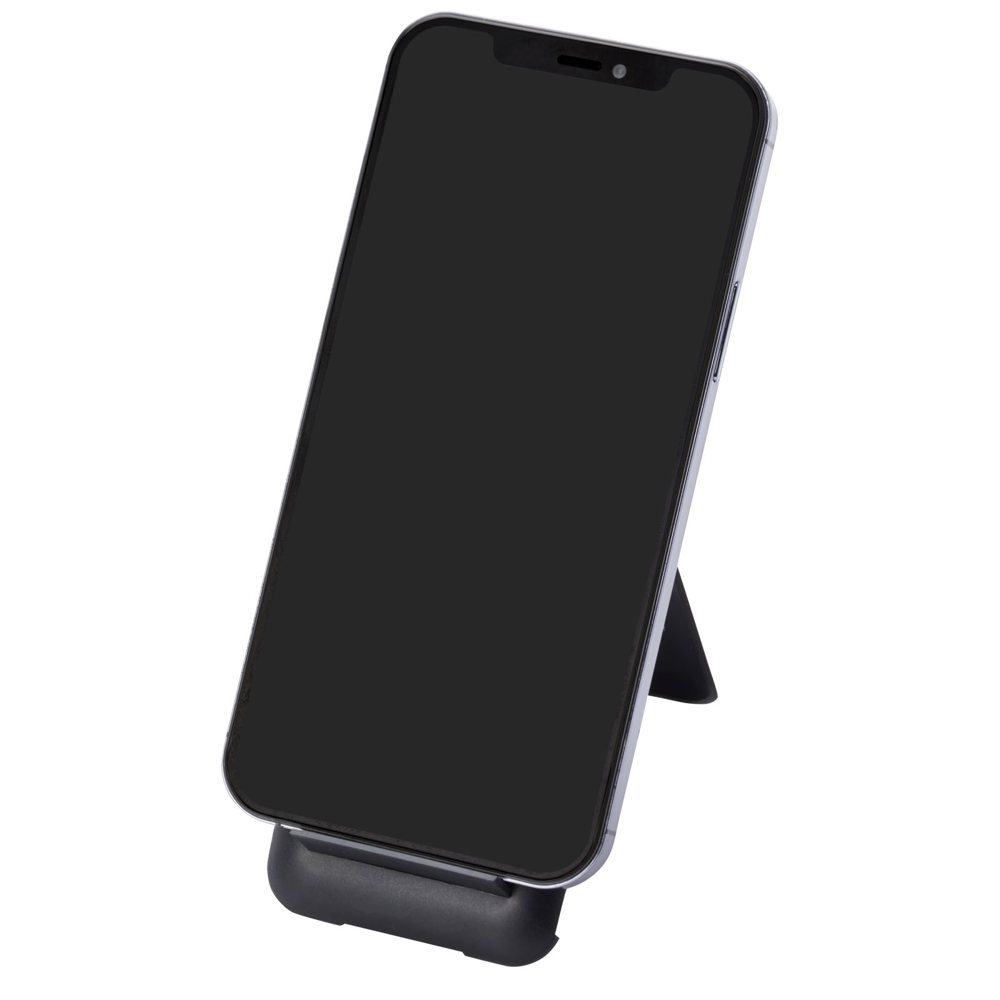 Savvy modulaire oplaadkabel van gerecycled plastic met telefoonhouder — extra beeld