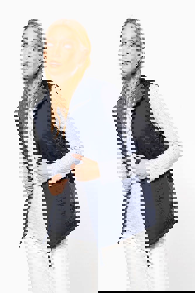 K679 - Met fleece gevoerde bodywarmer unisex