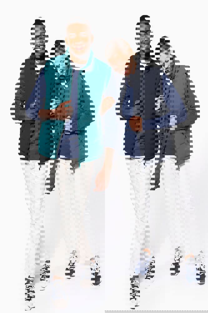 K6118 - Met fleece gevoerde bodywarmer