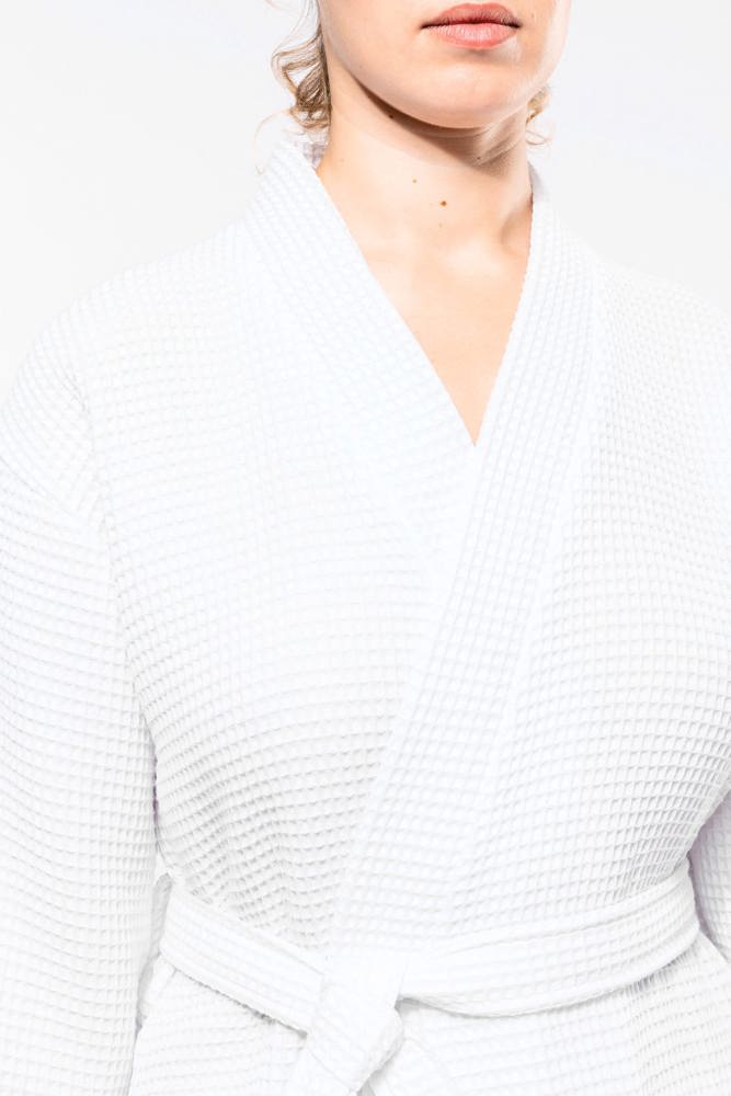 K122 - Kimono Badjas Honinggraatstructuur