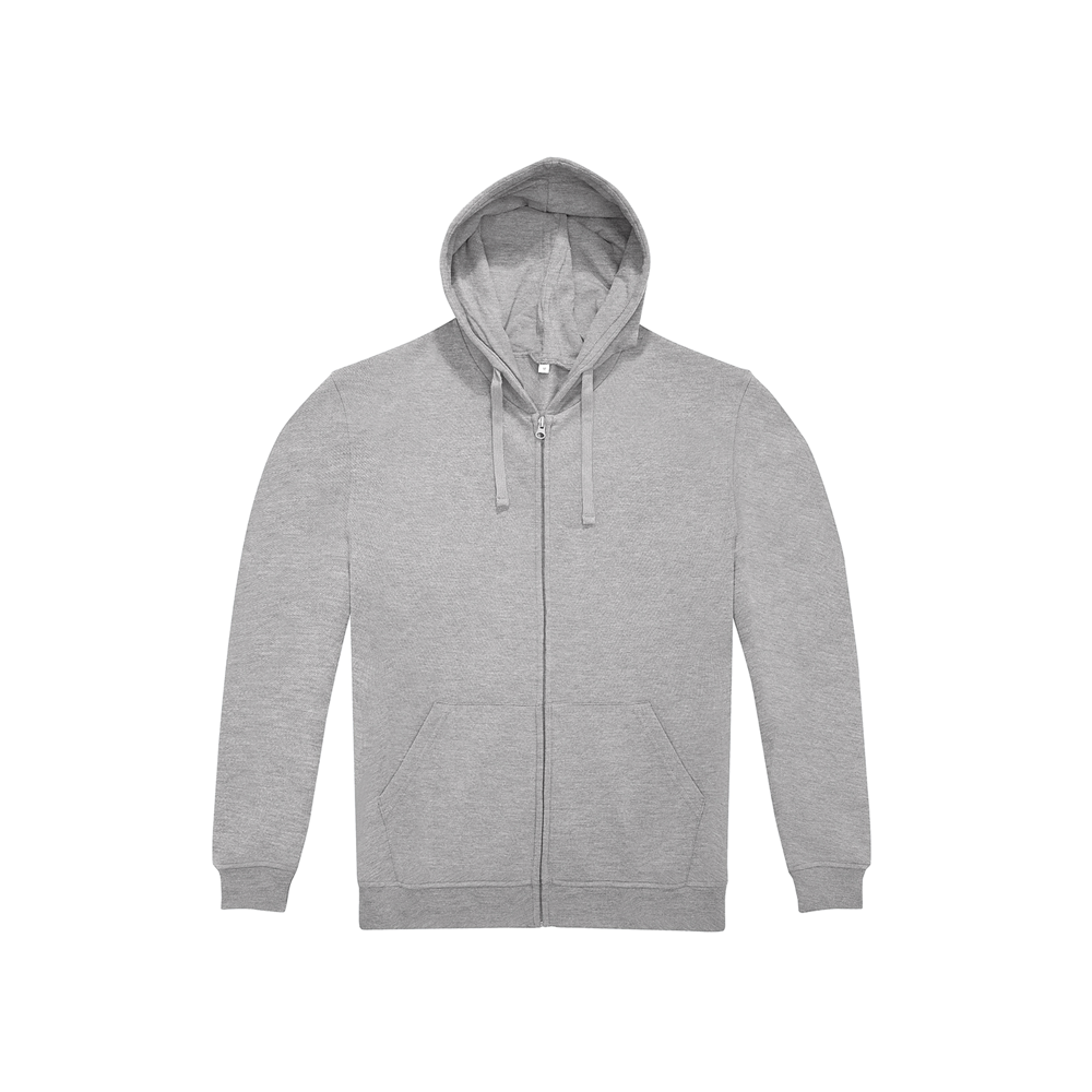 CGWG009 - Hoodie met rits ID.224 (50/50) - Sport Grey