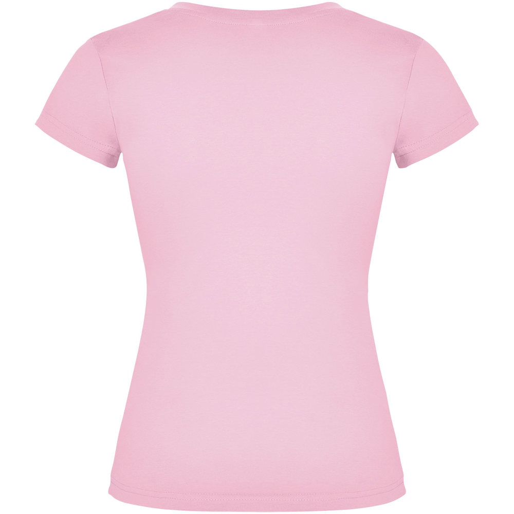 Victoria damesshirt met V-hals en korte mouwen