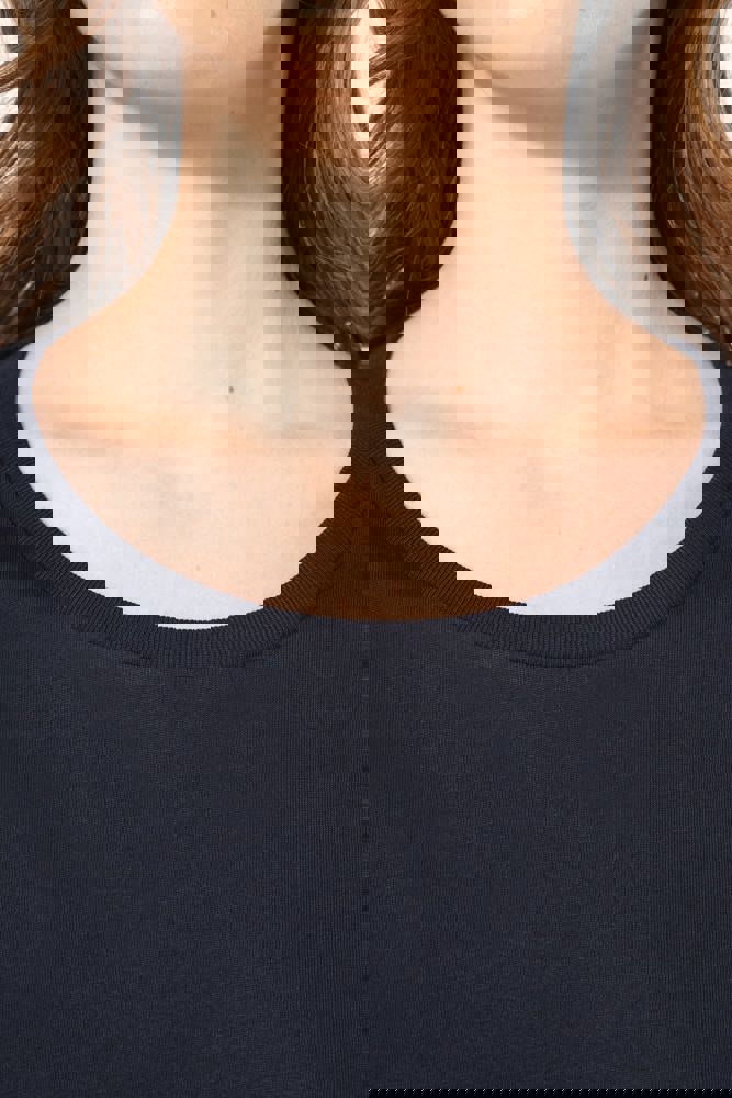 PK303 - Supima® dames-T-shirt ronde hals lange mouwen