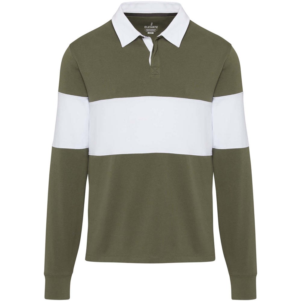 Clyde unisex organic rugbypolo sweatshirt 