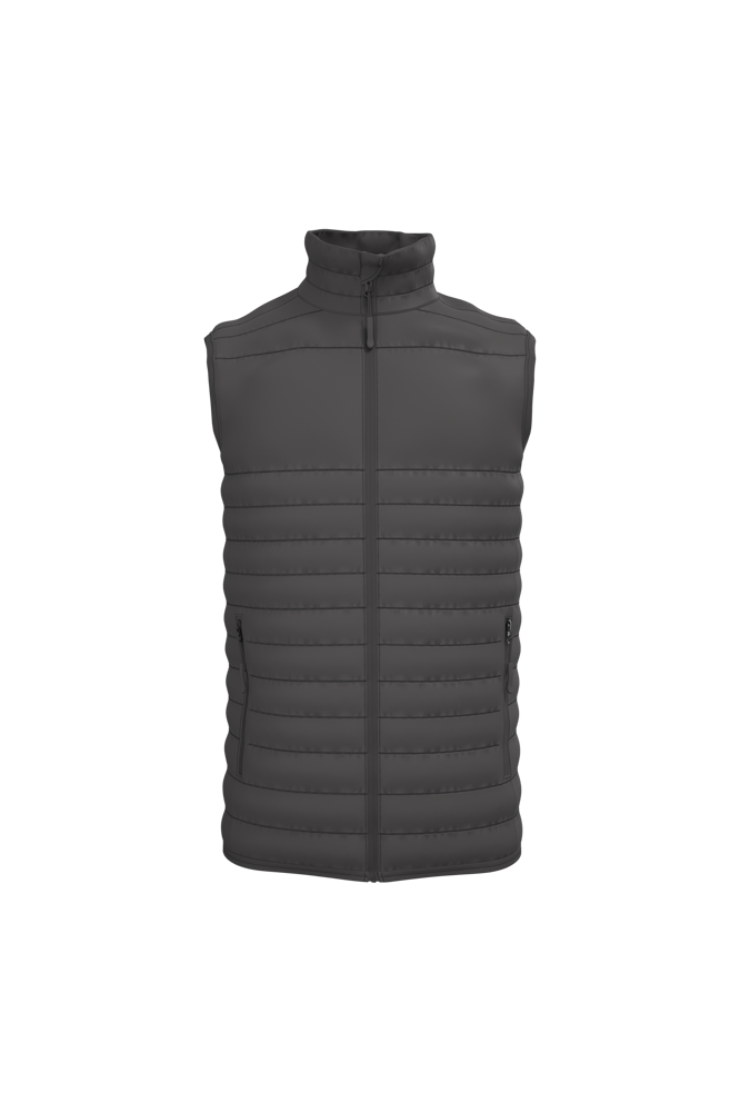 IB6172 - Gewatteerde heren bodywarmer - Dark Grey