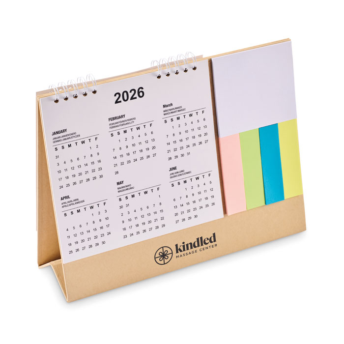 CALENDOO - Bureaukalender met memoblok