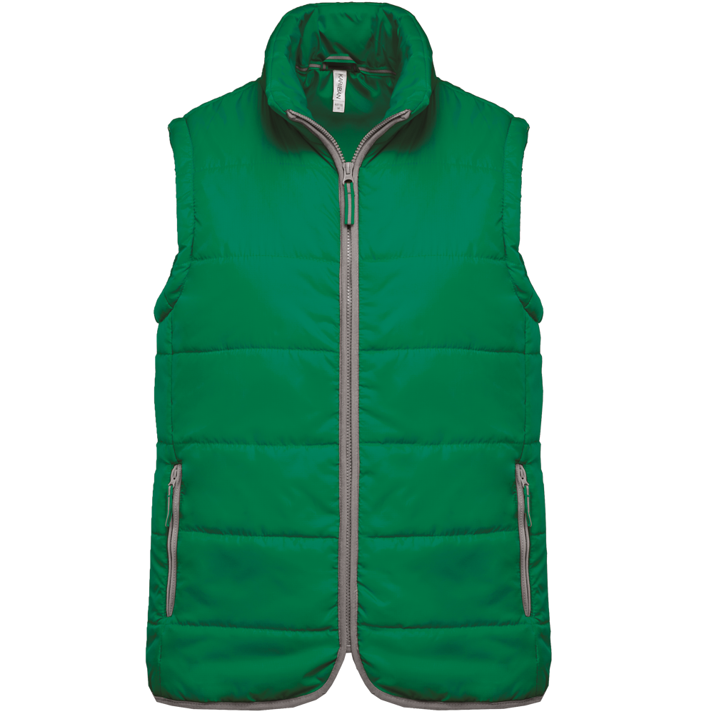 K6116 - Gewatteerde bodywarmer - Kelly Green