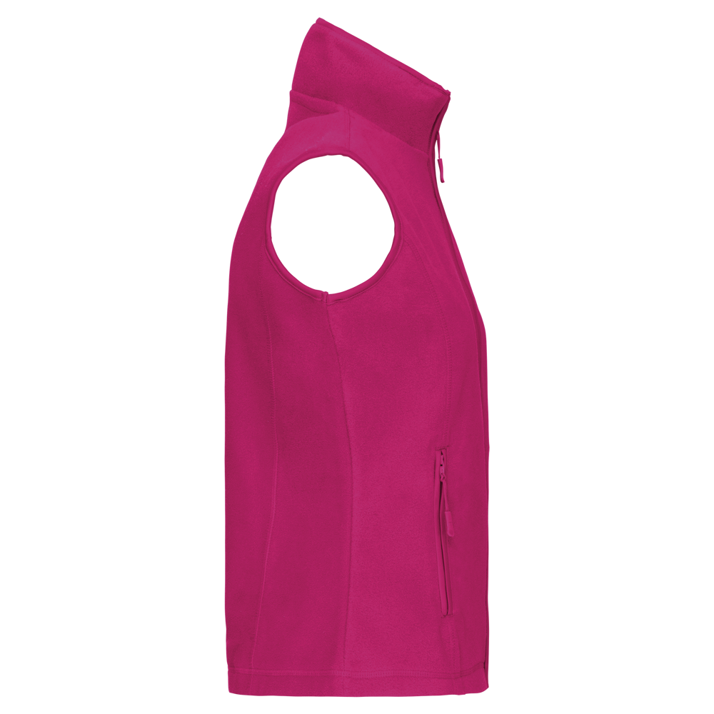 K906 - Bodywarmer van microfleece dames