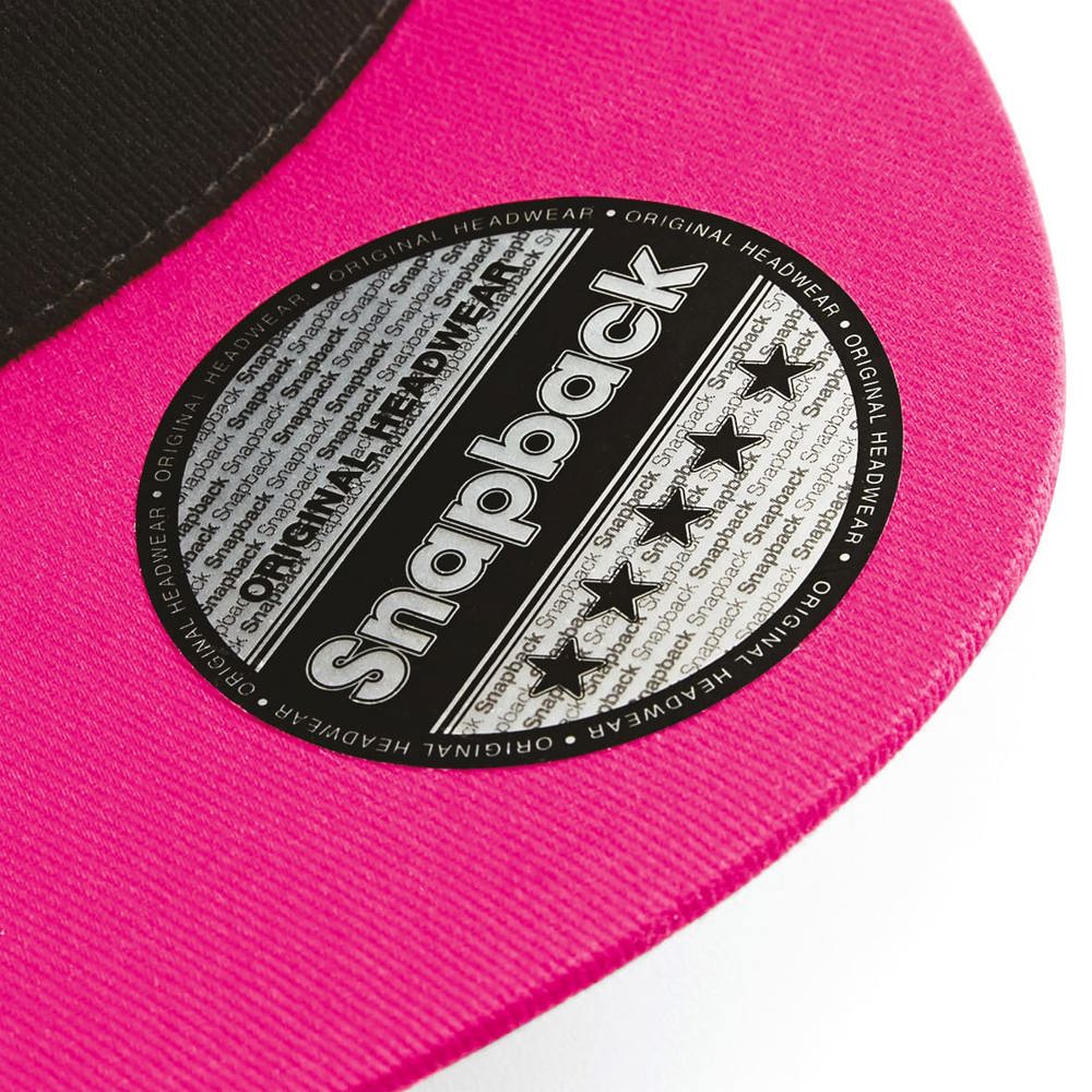 B610C - 5 Panel Contrast Snapback Cap