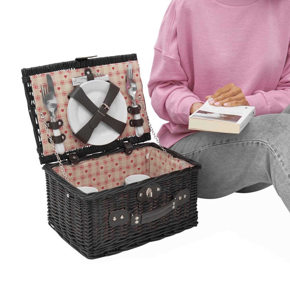 SUNSET PARK - Rieten picknickmand