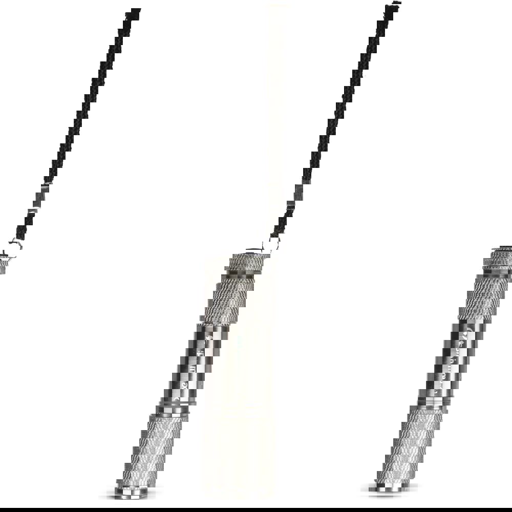 Aluminium zaklamp LED - zilver