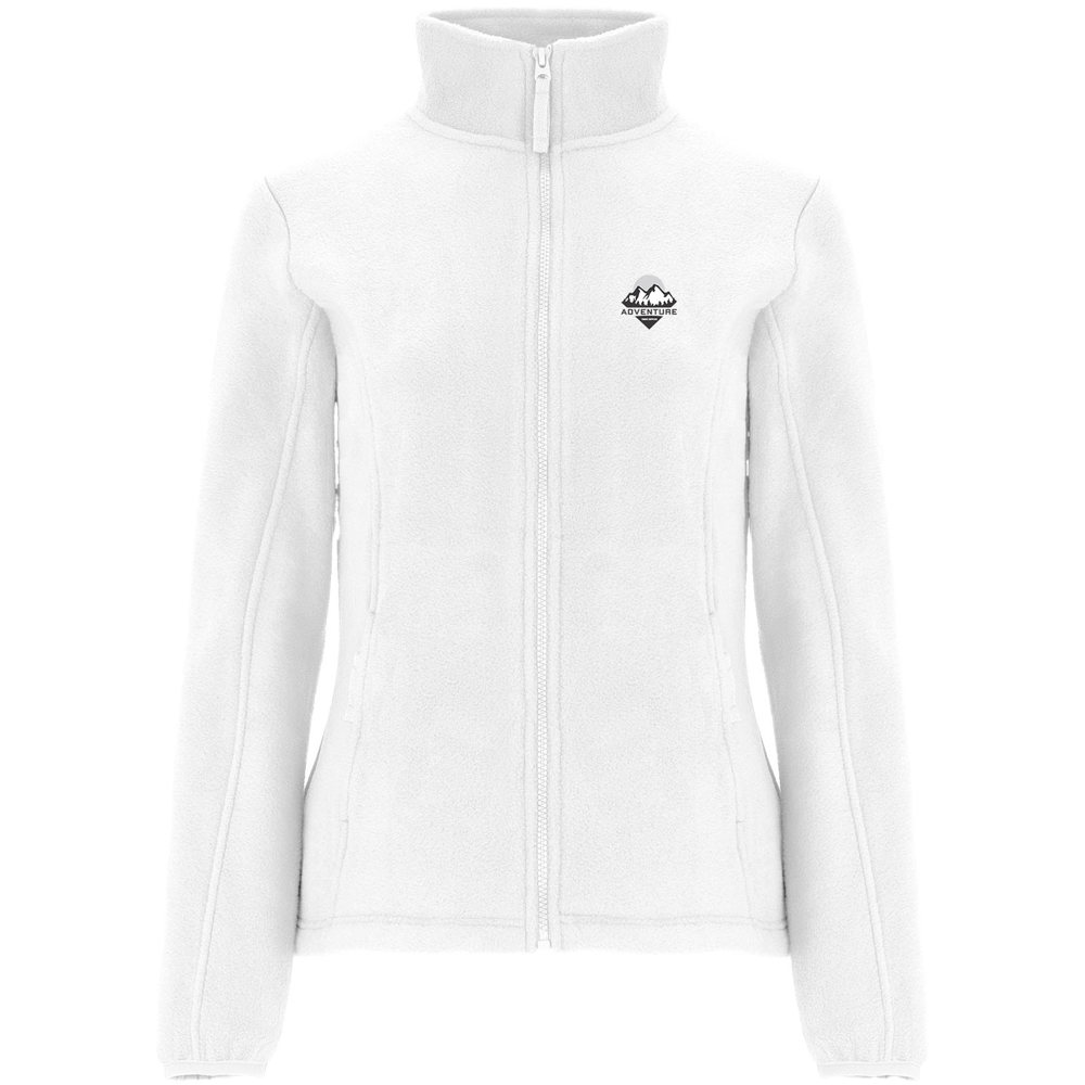 Artic fleece damesjack met volledige rits