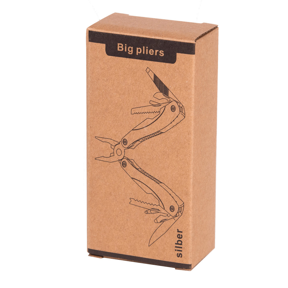 BIG PLIERS - Multitool  van roestvrijstaal en aluminium