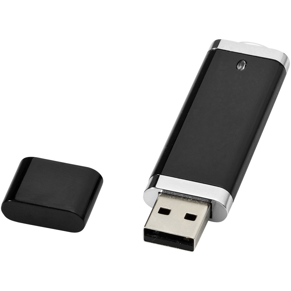 Flat USB 4GB - zwart