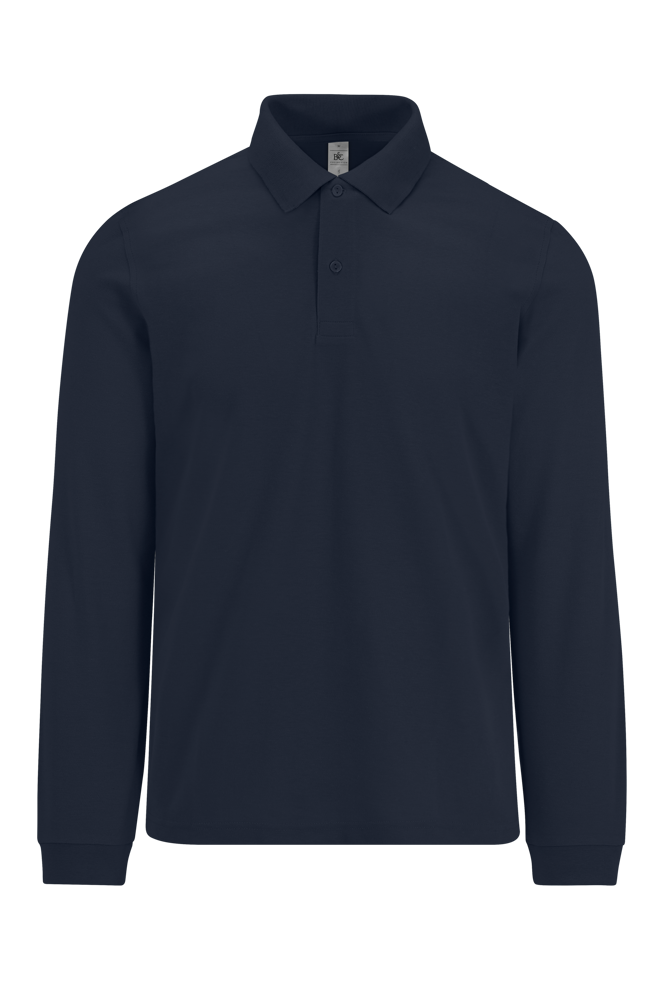CGPU427 - MY POLO 210 Heren lange mouwen - Navy