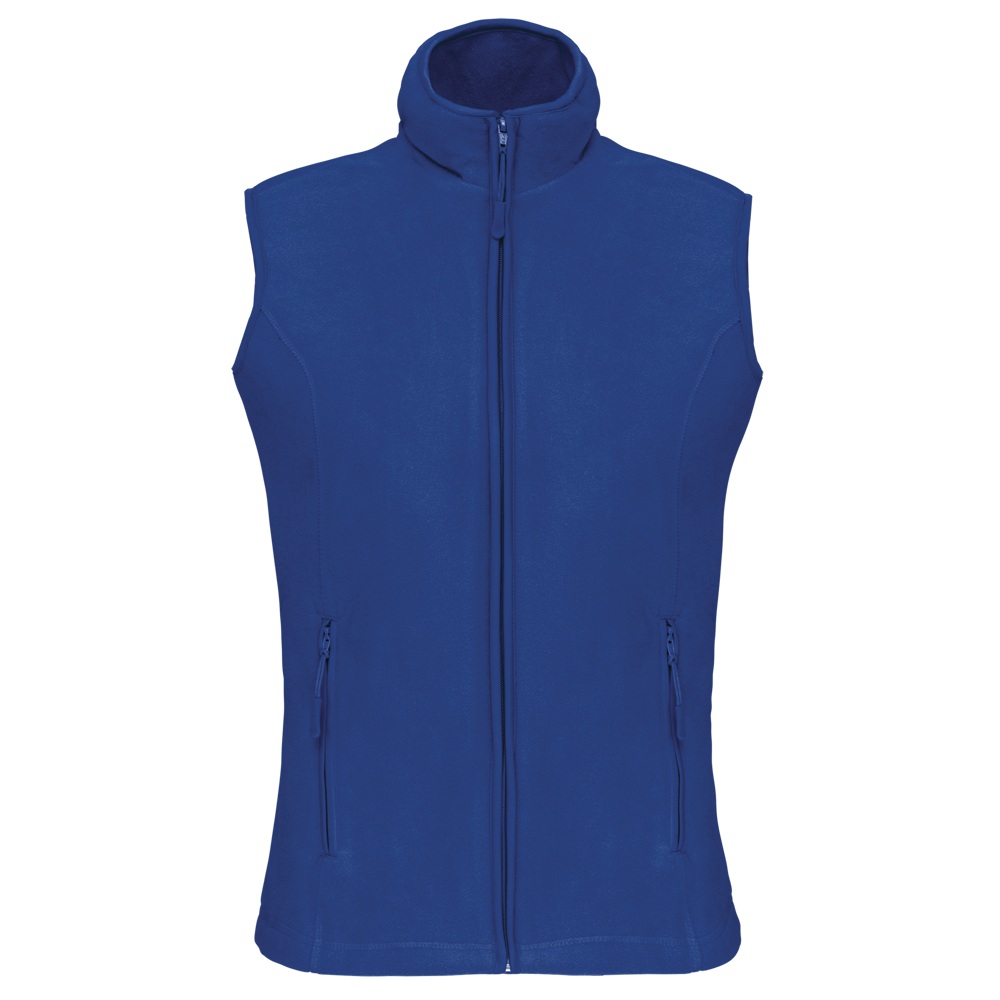 - Bodywarmer van microfleece dames - Royal Blue