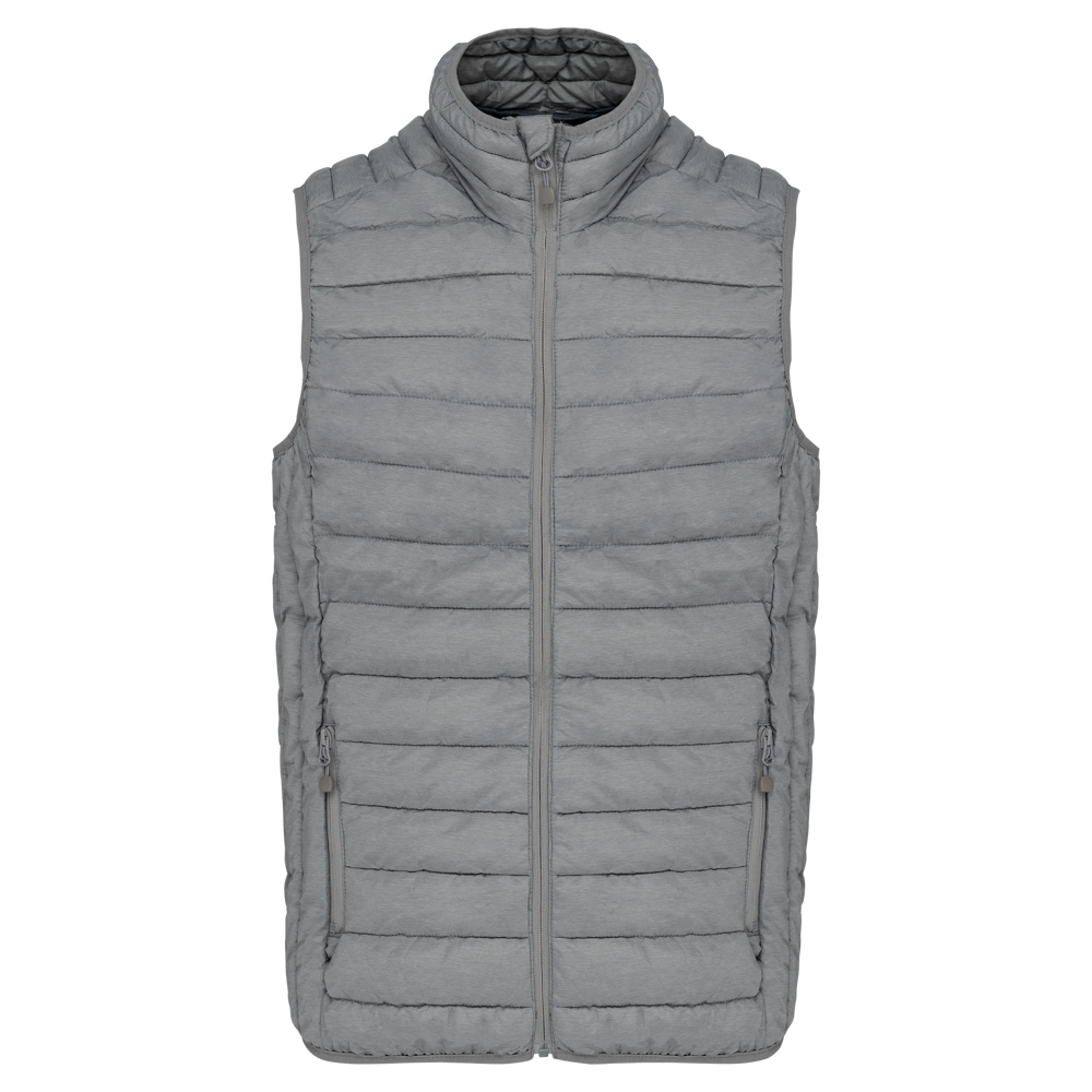 K6113 - Men’s lightweight sleeveless down jacket - Marl Silver