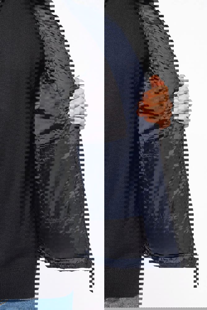 K6162 - Tweekleurige gewatteerde bodywarmer uniseks