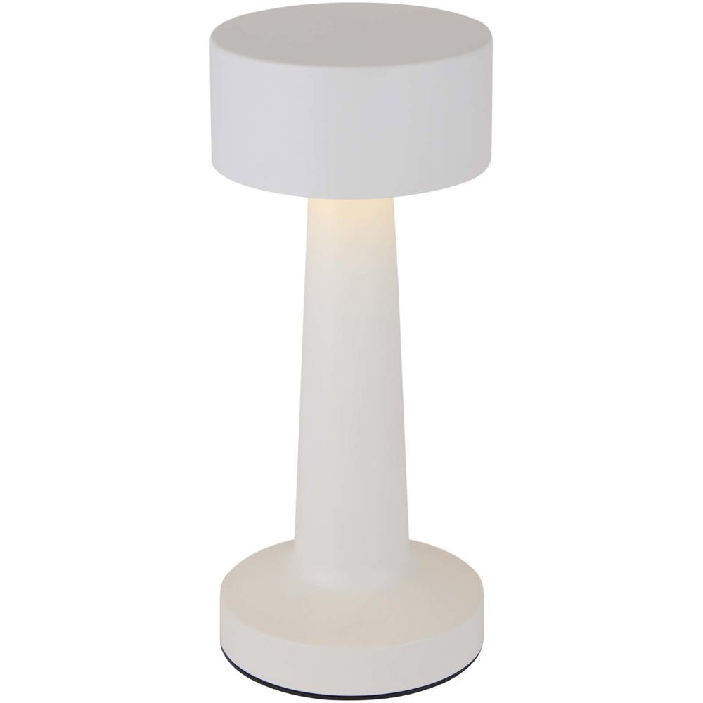 Aludra oplaadbare dimbare tafellamp met 3 lichtstanden - Wit