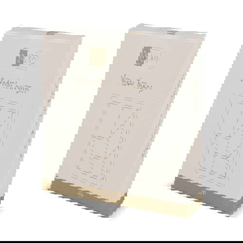 InSideOut Houten Tangram think IQ puzzle