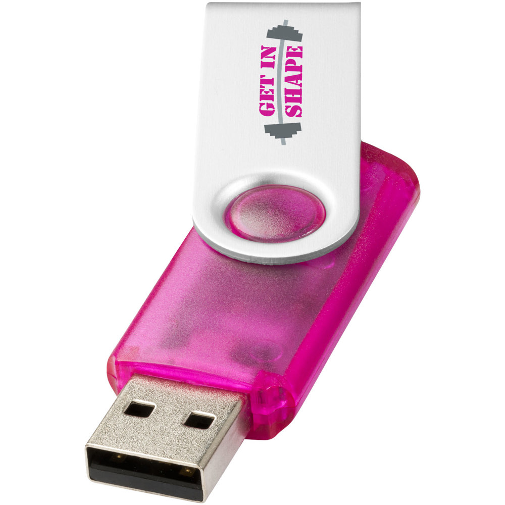 Rotate USB stick transparant
