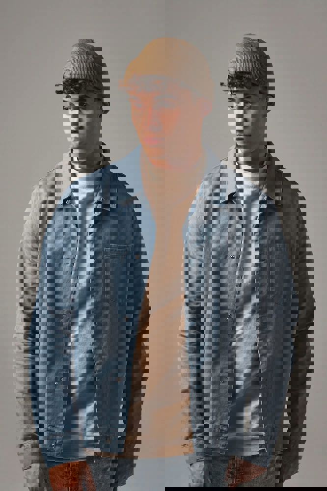 B43R - Gerecycleerde muts in vissersstijl