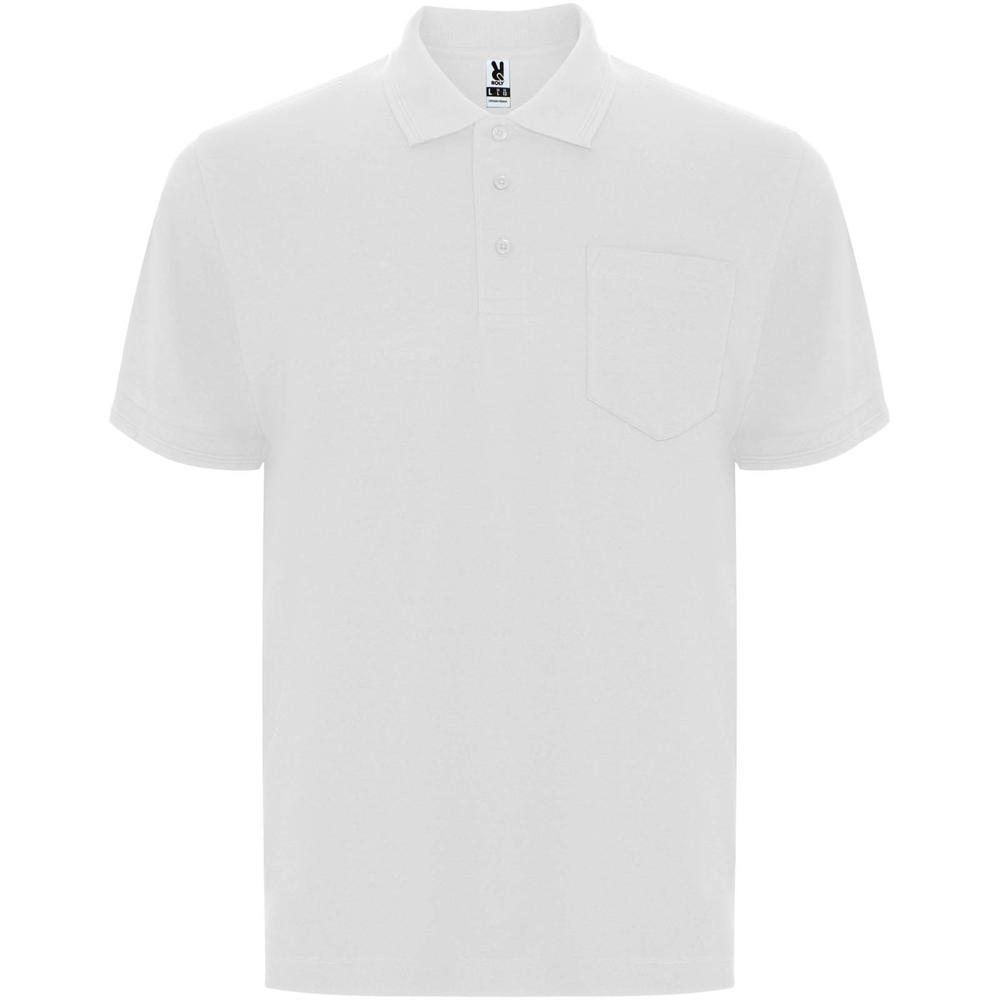 Centauro Premium unisex polo met korte mouwen - Wit