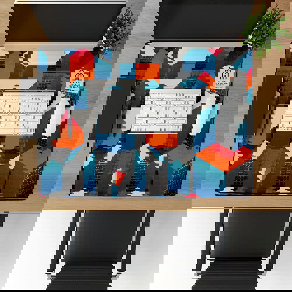 A2 bureau mat sublimatie 59 x 42 cm