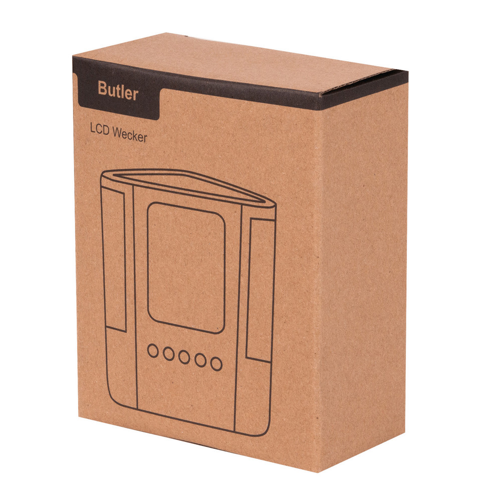 BUTLER - Pennenhouder met LCD alarmklokje
