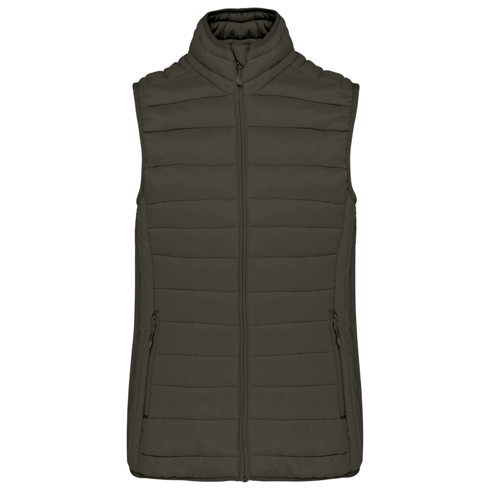 K6114 - Ladies' lightweight sleeveless down jacket - Dark Khaki