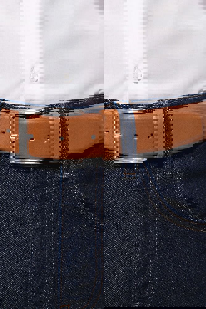 PK820 - Lederen herenriem