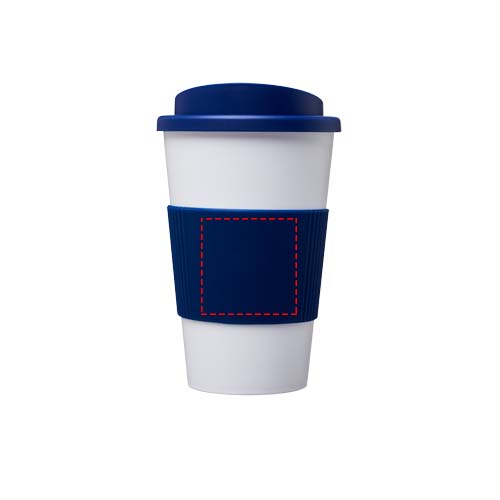 Americano® 350 ml geïsoleerde beker met grip