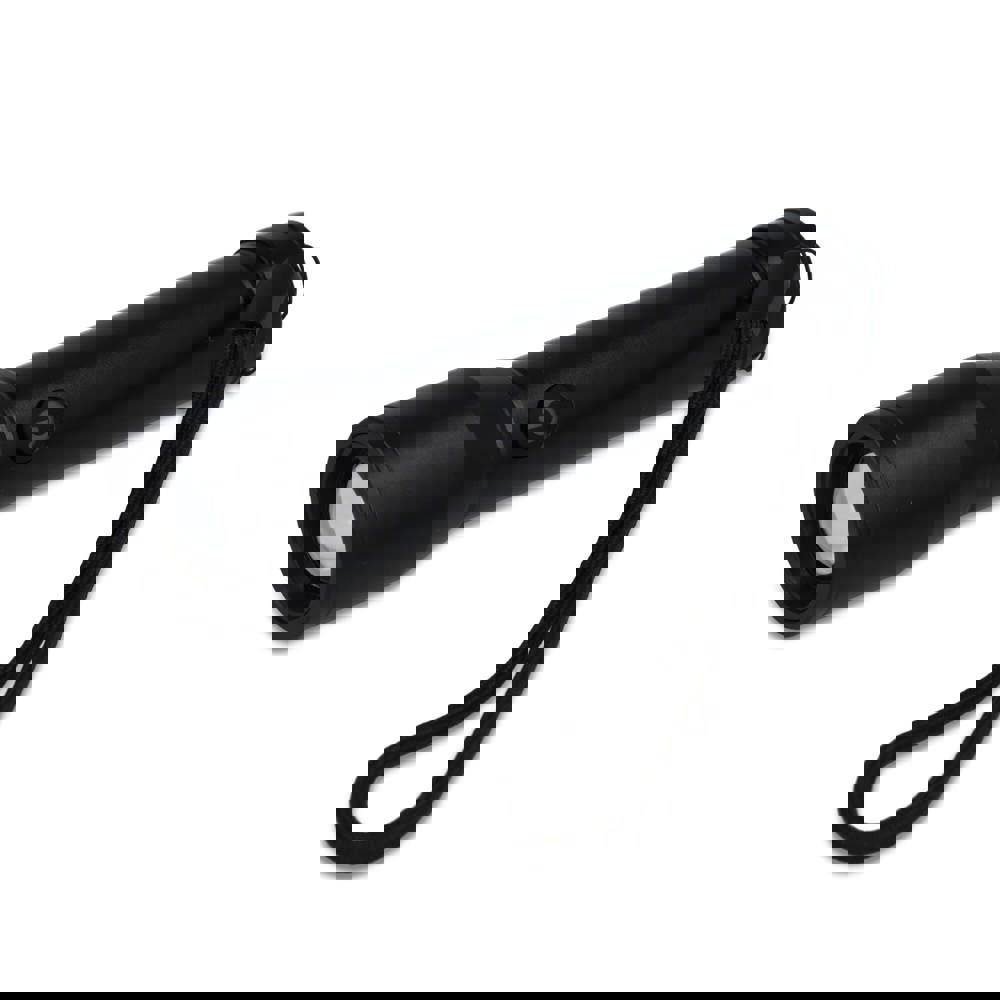 Oplaadbare IPX4-zaklamp van gerecycled aluminium