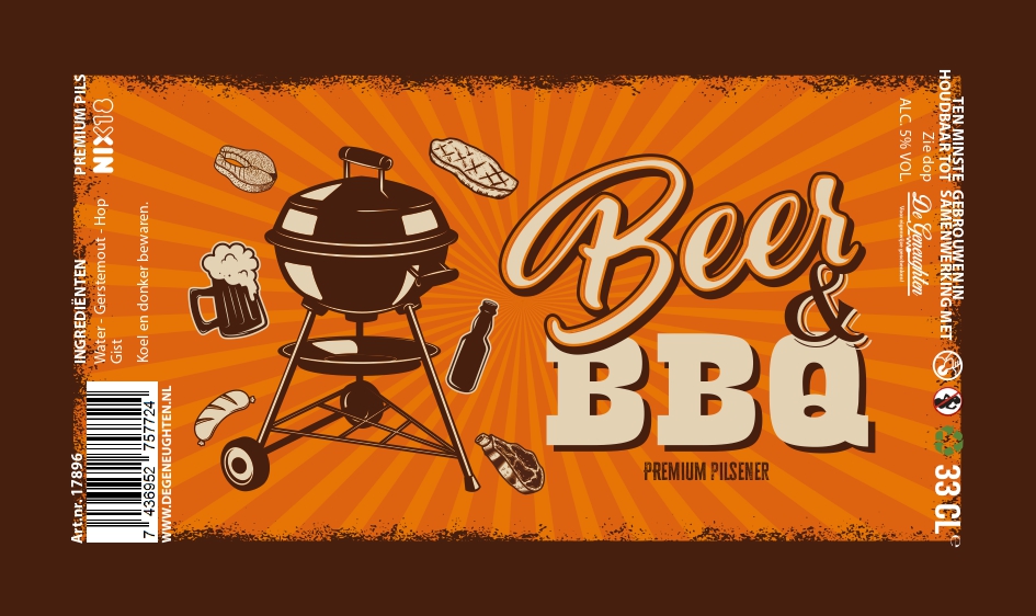 Bier Beer & BBQ Pils - 33cl