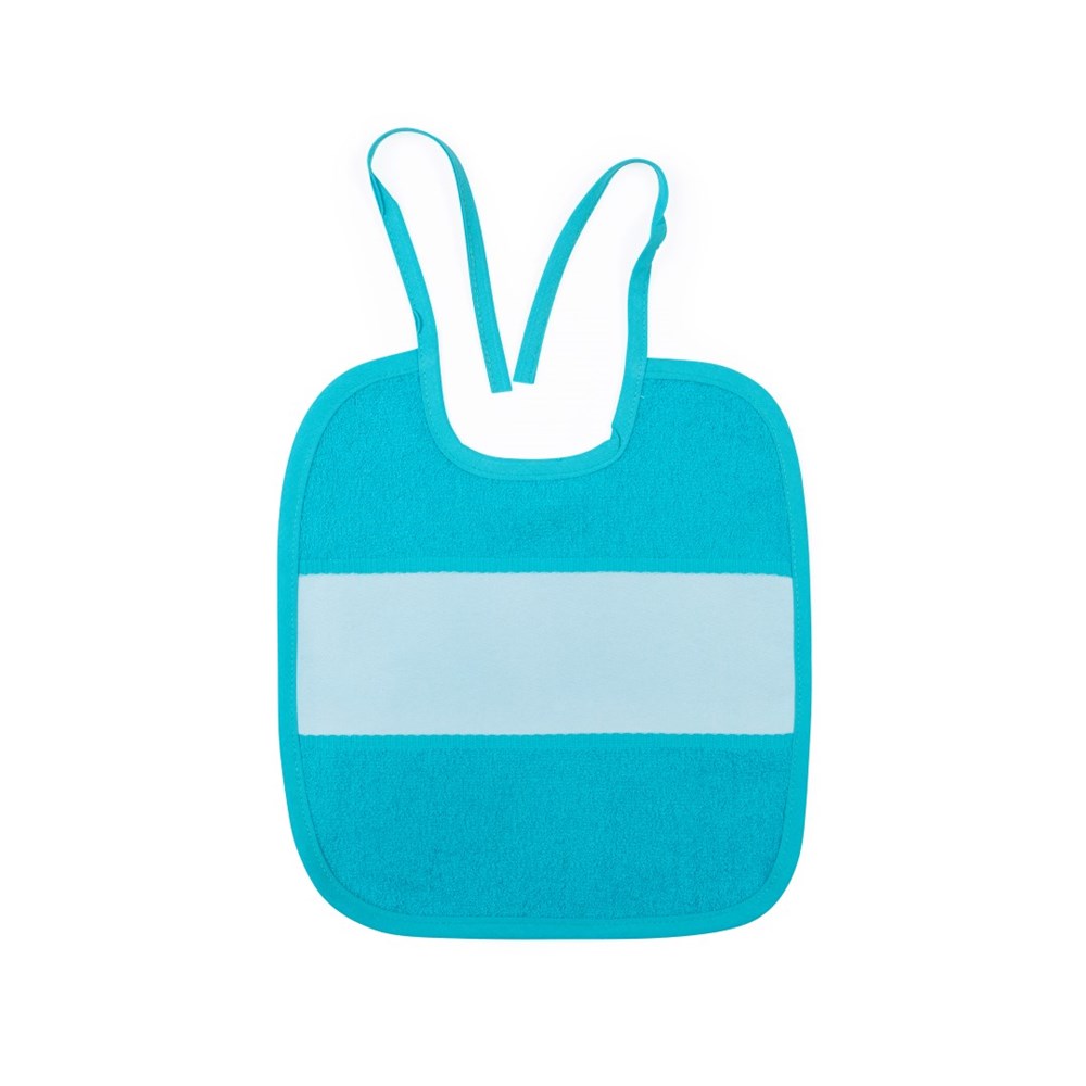 Babiezz® SUBLI Baby Slabbetje Aqua Blue