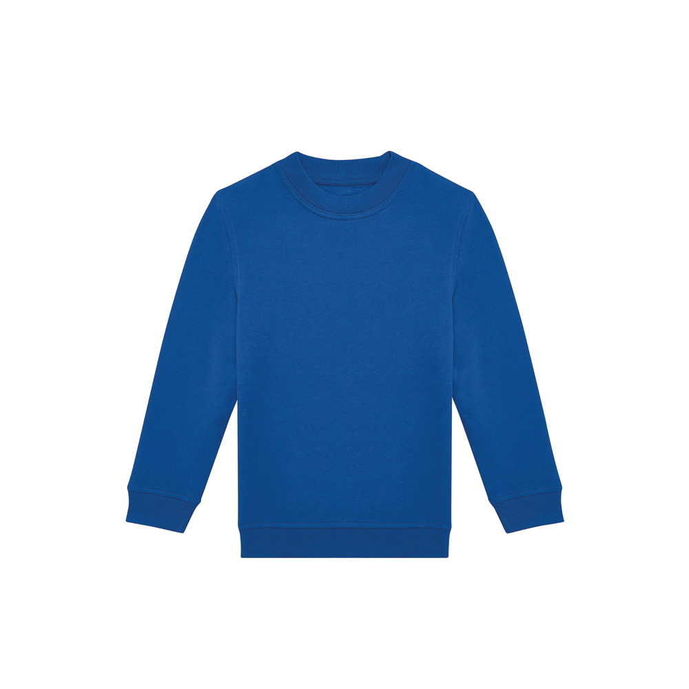 CGWK001 - Kinder sweater C ID.332, ronde hals - Royal Blue