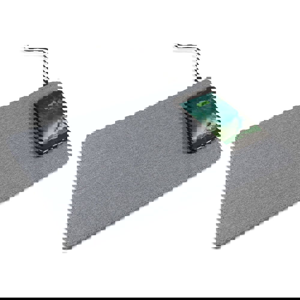 Muismat met draadloos oplaadstation 5W