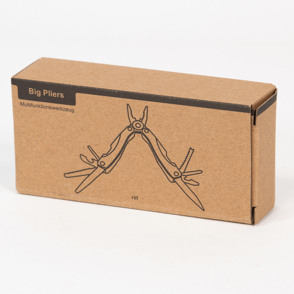 BIG PLIERS - Multitool  van roestvrijstaal en aluminium