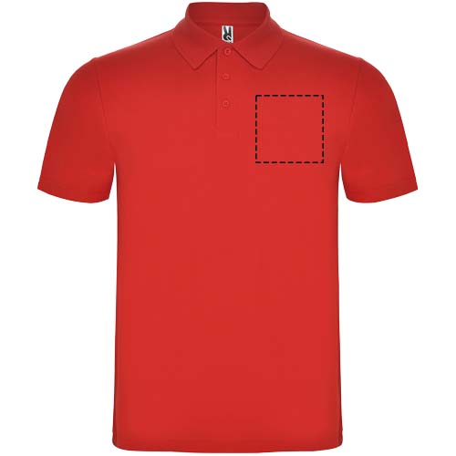 Austral unisex polo met korte mouwen