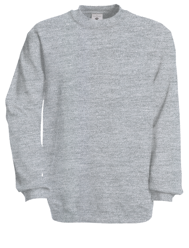 CGSET - Sweater ronde hals Set In - Heather Grey