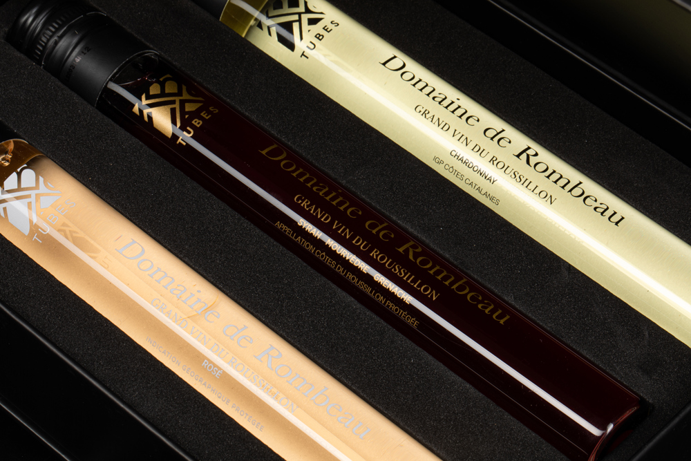 Giftbox | Domaine de Rombeau mix | 3 x 100 ML | Glas