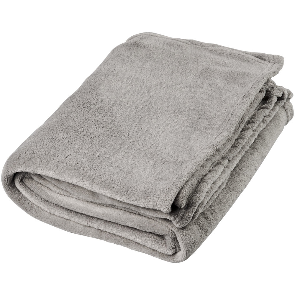 Bay extra zachte fleece deken - grijs