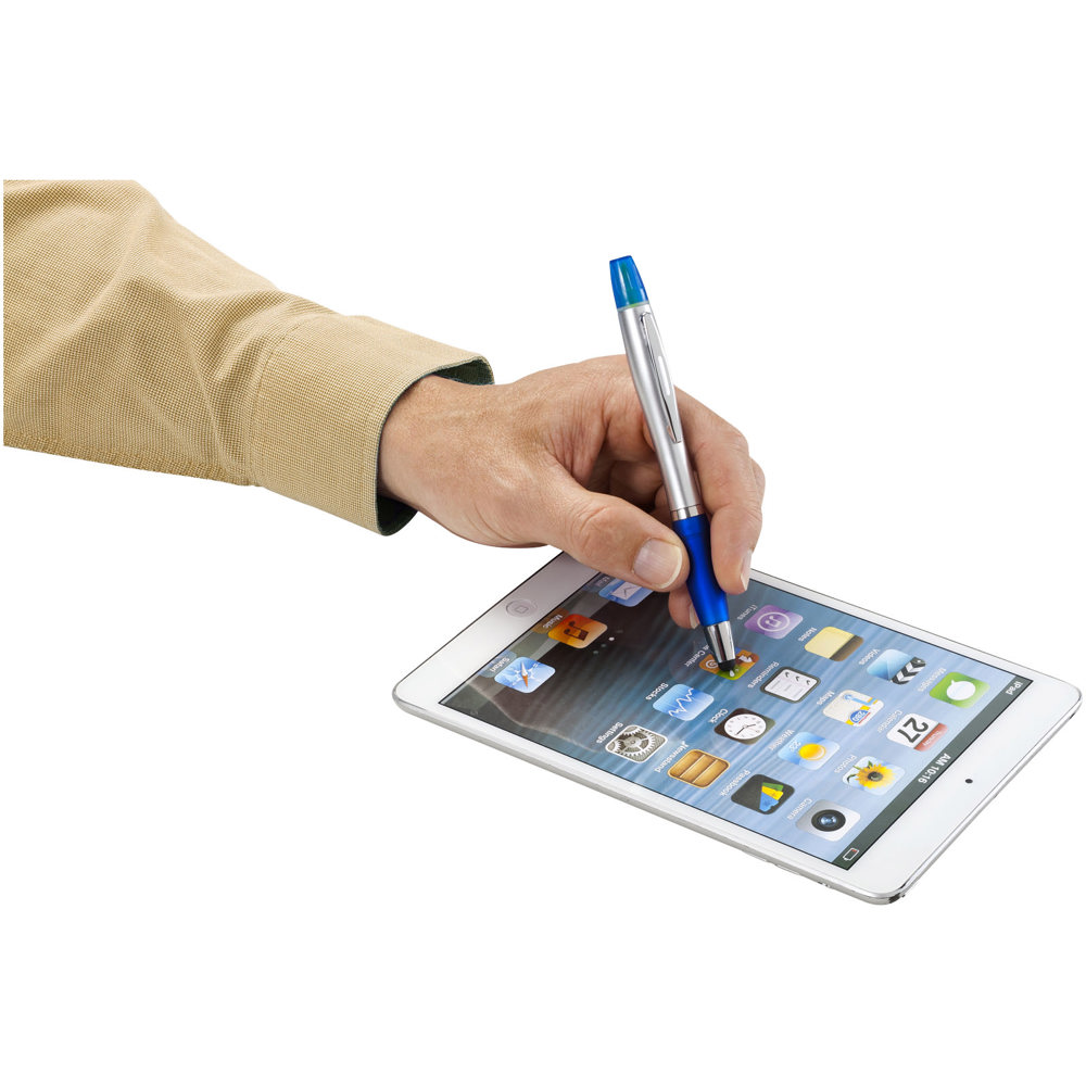 Nash stylus balpen en markeerstift (zwarte inkt) — extra beeld