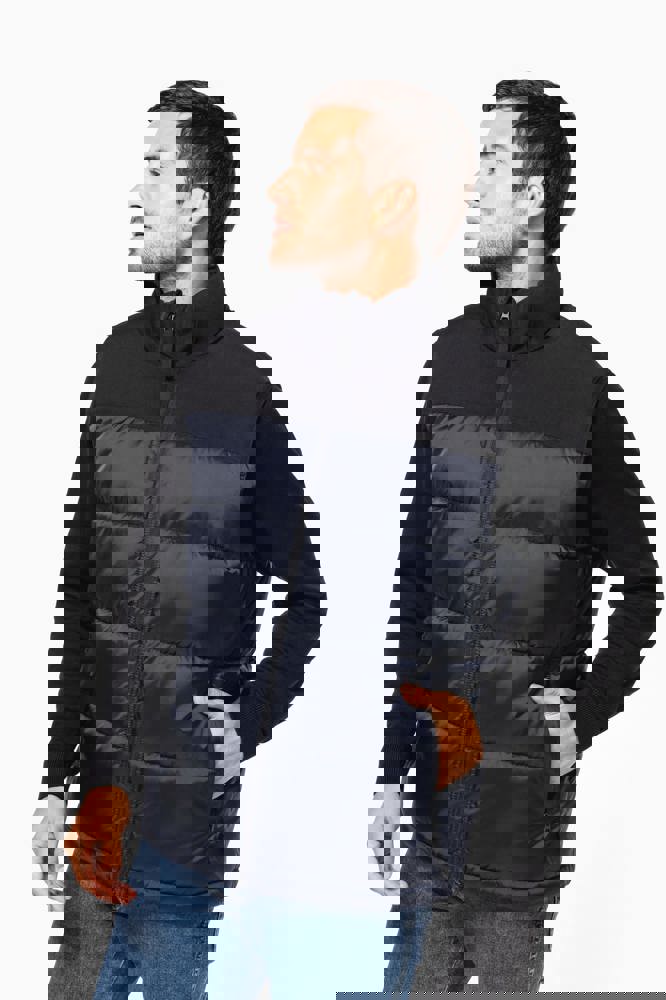 K6162 - Tweekleurige gewatteerde bodywarmer uniseks