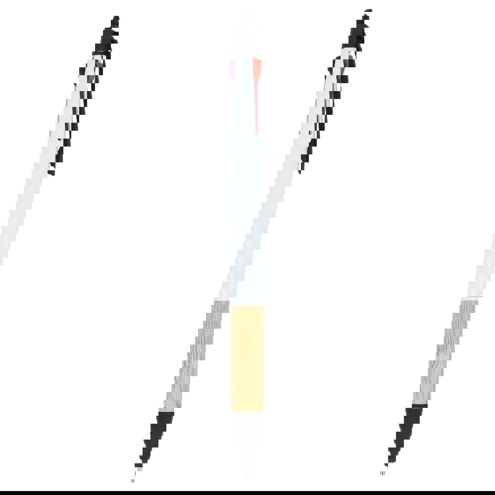 3-kleuren pen met bamboe grip