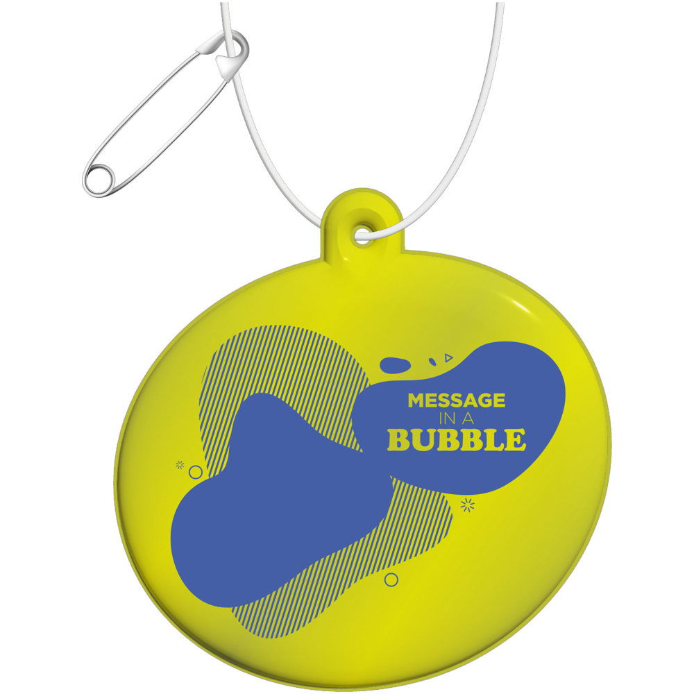 RFX™ H-09 ovale reflecterende TPU hanger