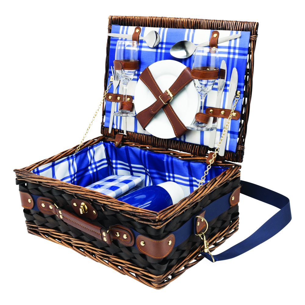 CENTRAL PARK - Picknickmand van riet