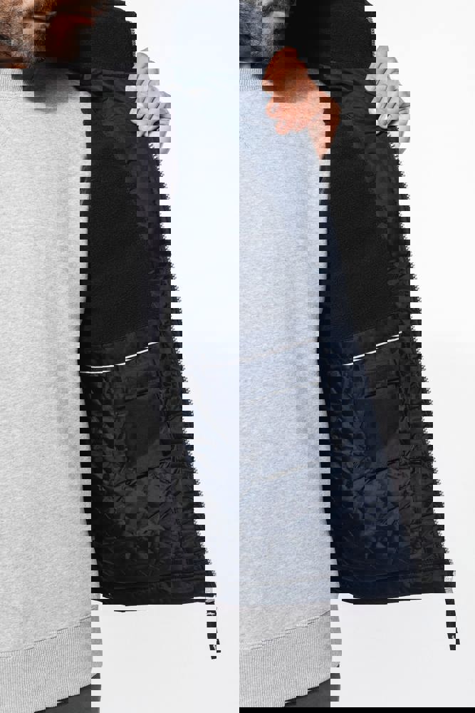 K659 - Met fleece gevoerde bodywarmer heren