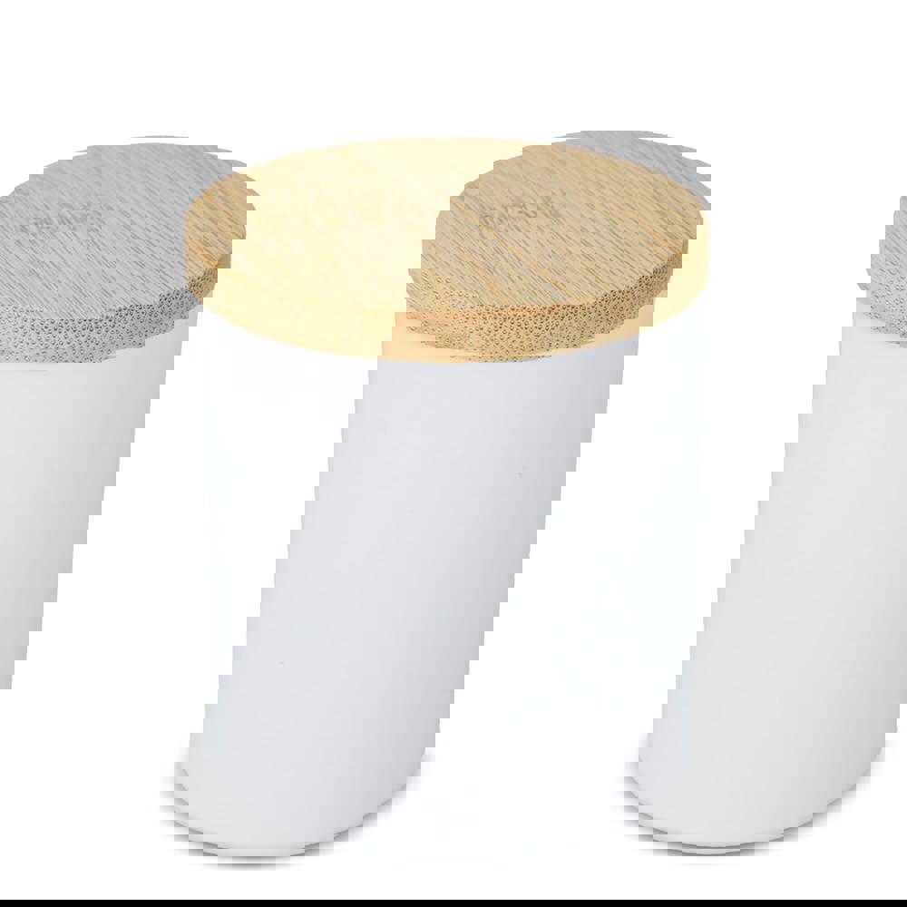 Bhakti plantaardige geurkaars in gerecycled aluminium potje