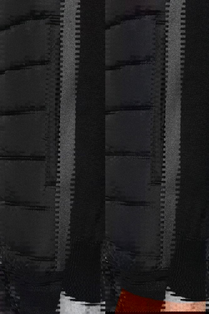 K6170 - Herenbodywarmer in twee stoffen